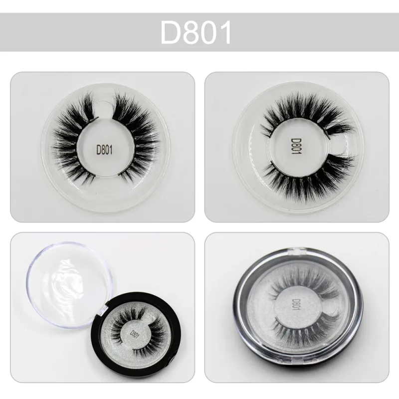 Cílios 3d vison cílios macios macios volume fino natural longo cílios postiços cílios reutilizáveis ​​maquiagem