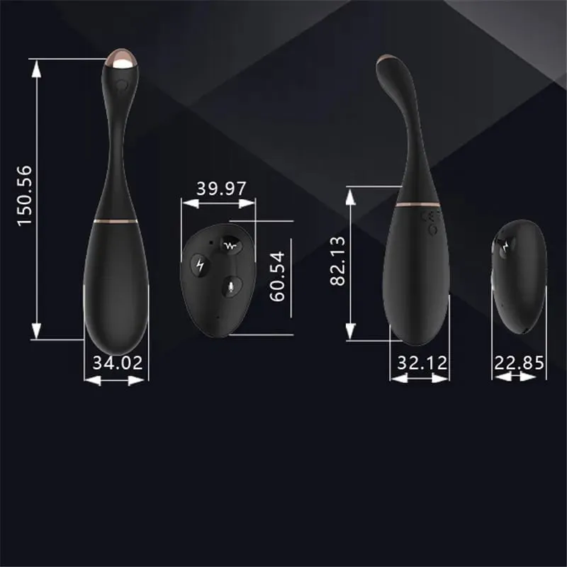 Som de controle remoto saltando ovo choque elétrico g ponto estimulador vagina kegel exercício bolas bala vibrador brinquedos sexuais para mulher
