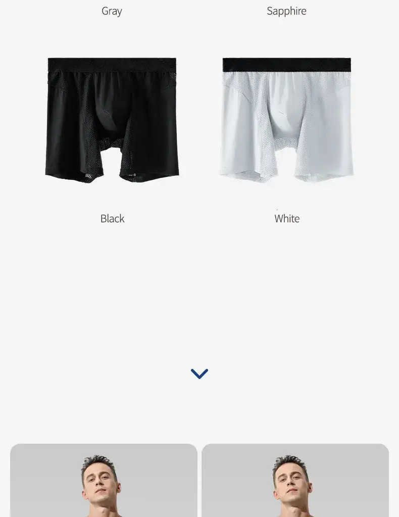 Roupa interior masculina modal boxers shorts hombre malha sólida respirável bolsa calcinha homem perna longa cueca calzoncillos XL-6XL