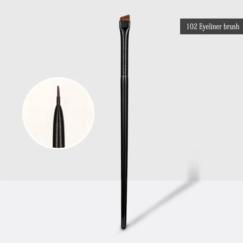 5/10 Pcs Brow Contour Makeup Brushes Eyebrow Eyeliner Brush Professional Super Thin Angled Liner Eye Brush Set Make Up Tools