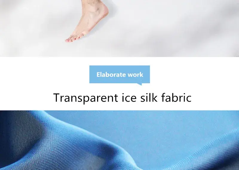 Boxers Briefs Man Ice Silk Shorts Underpants Male Large Size Men's Mesh Panties Breathable Long Boxer For Men Underwear — image 5