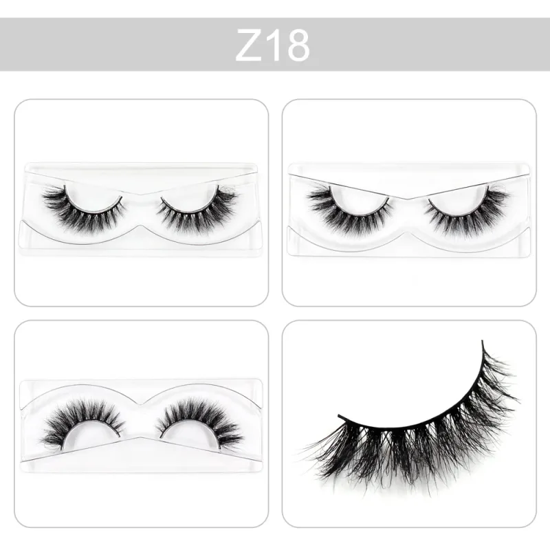 Cílios de maquiagem 3d vison cílios finos volume cílios postiços dramáticos cílios naturais macios cílios acabamento completo glamouroso olho