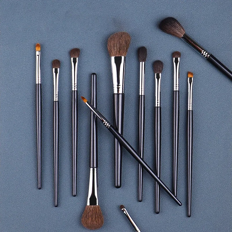1pc Pro Goat hair Blush Big Soft Highlight Makeup brushes Nose Powder Contour Make up brushes Blending Highlighter essential — image 2