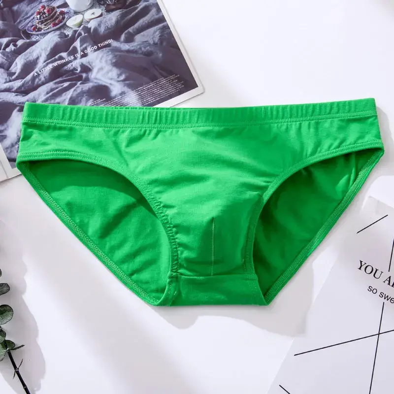 5pcs Men's Underwear Male Solid Briefs Underpants for Men Brief Cotton Adult Panties Mens Bikini Pant Men Sexy Slip Hombre 1805
