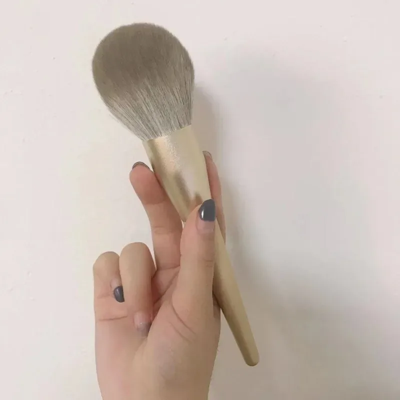 Pincel de maquiagem em pó grande, pincel para contorno, blush, corretivo, cosméticos, base, ferramentas de beleza cosmética, 1 peça