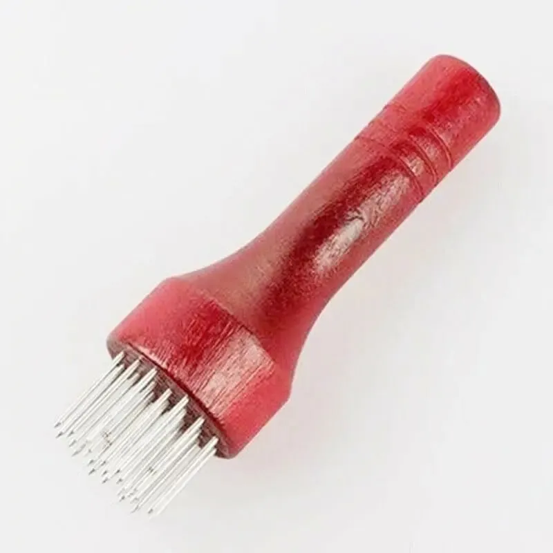Belly Pork Skin Crispy Hand Tool Hole Hammer Needle Poke Pointed Needle Stainless Steel Fast Tenderizer Loose Steak Kitchen Tool — image 12
