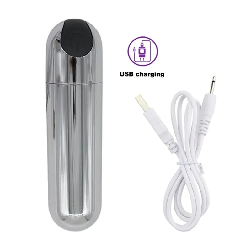 Poderoso carregador usb bala vibrador clitóris estimulador g-ponto vagina massagem adulto brinquedos sexuais eróticos para mulher masturbador feminino — image 14