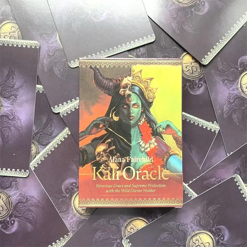 Kali Oracle Cards Deck Versão Inglesa Jogos de Tabuleiro