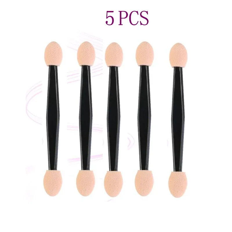 Pincéis de maquiagem, 5/30/50/100 peças, esponja de dupla face, conjunto de ferramentas de maquiagem, pincel de sombra, aplicador cosmético, imperdível