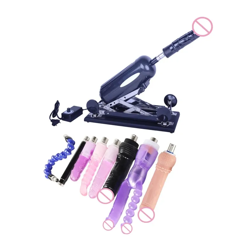 Máquina telescópica automática do vibrador da pressão da máquina do sexo com vibrador grande para brinquedos sexuais da masturbação dos homens e das mulheres