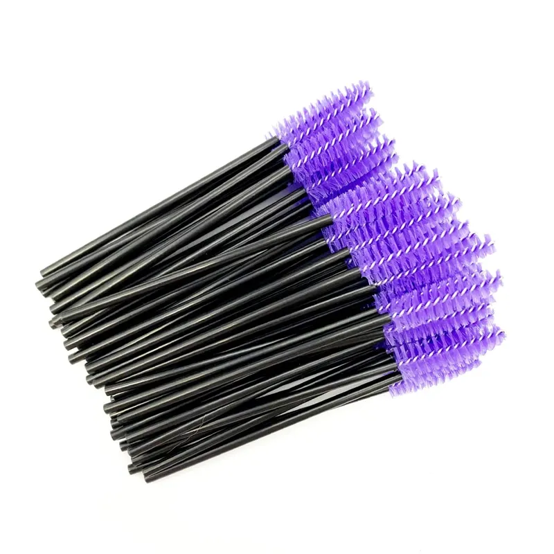 Escovas descartáveis para cílios, cabo de diamante de cristal, escova para cílios, varinhas para rímel, suprimentos para extensão de cílios, ferramentas de maquiagem — image 19