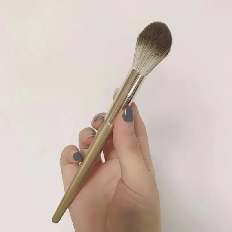 Pincel de maquiagem em pó grande, pincel para contorno, blush, corretivo, cosméticos, base, ferramentas de beleza cosmética, 1 peça