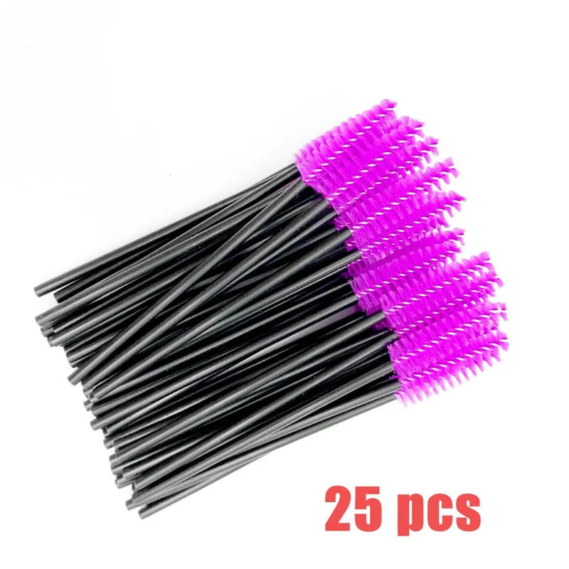 Escovas descartáveis para cílios, cabo de diamante de cristal, escova para cílios, varinhas para rímel, suprimentos para extensão de cílios, ferramentas de maquiagem — image 13