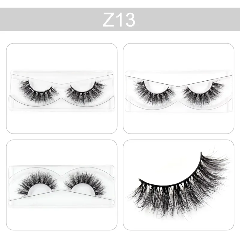 Cílios de maquiagem 3d vison cílios finos volume cílios postiços dramáticos cílios naturais macios cílios acabamento completo glamouroso olho