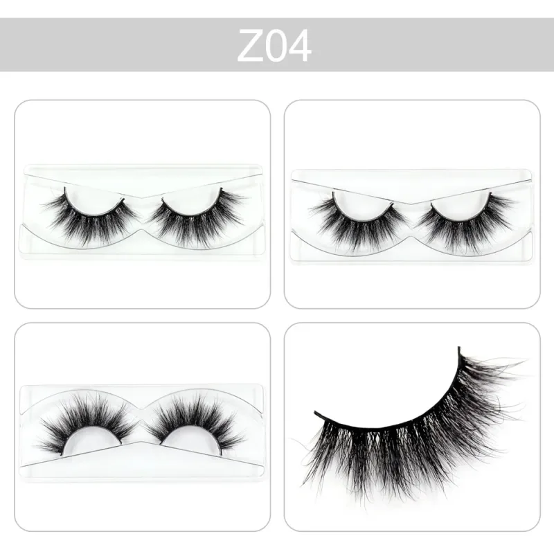 Cílios de maquiagem 3d vison cílios finos volume cílios postiços dramáticos cílios naturais macios cílios acabamento completo glamouroso olho