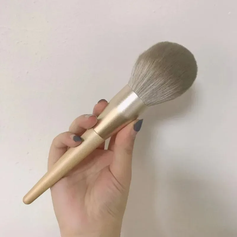 Pincel de maquiagem em pó grande, pincel para contorno, blush, corretivo, cosméticos, base, ferramentas de beleza cosmética, 1 peça