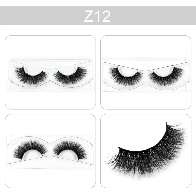 Cílios de maquiagem 3d vison cílios finos volume cílios postiços dramáticos cílios naturais macios cílios acabamento completo glamouroso olho