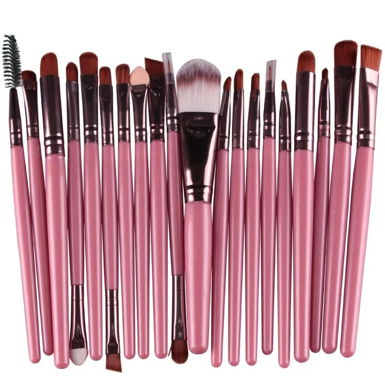 20Pcs Makeup Brush Set Cosmetic Powder Eye Shadow Eyeliner Foundation Blush Blend Beauty Woman Makeup Brushes Maquiagem