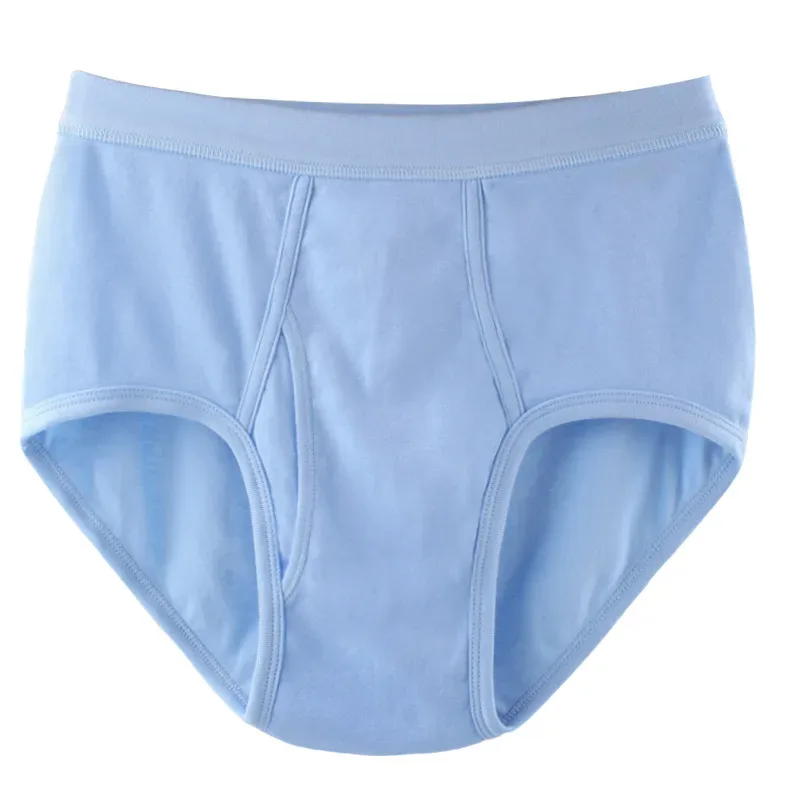 95KG Solid Fat Plus Size Men's Underwear Mens Underwear 100% Cotton Comfortable Breathable Loose Large Size Men Briefs Panties