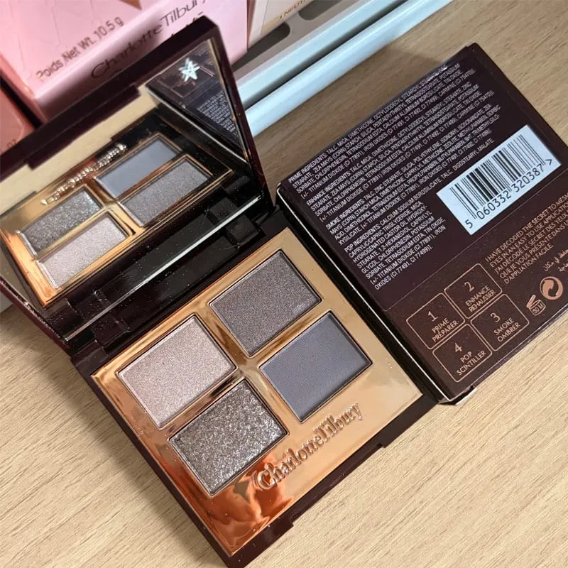 Conjuntos de maquiagem CT Batom Luz Rosa Médio Rosa Plumps Gloss Lip Tint em forma de coração Dois tons Blush Lip Liner Paleta de sombras