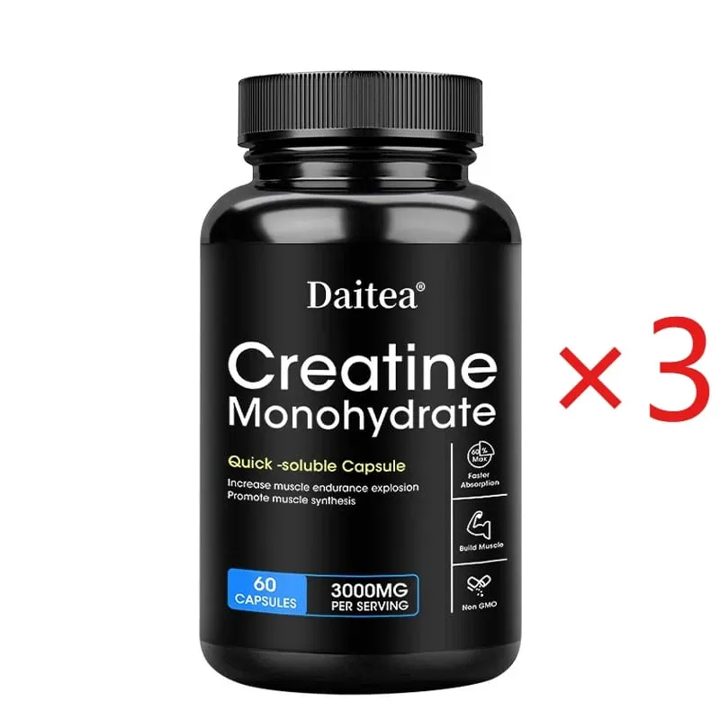 Monohidrato de Creatina - Melhora o Desempenho, Crescimento e Recuperação Muscular