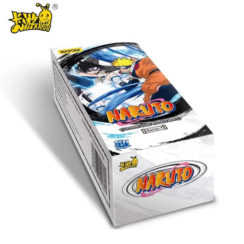 Genuine Naruto T4W8 JIN1 JIN2 SEA English Version Global Version Booster Box Anime TCG Rare CR Ninja World Collection Card