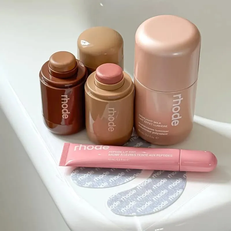 Contour Bronzer Stick Non-fading Waterproof Pocket Blusher LipBoost Lip Gloss Moisturizing Colada Lipstick Eye Patch