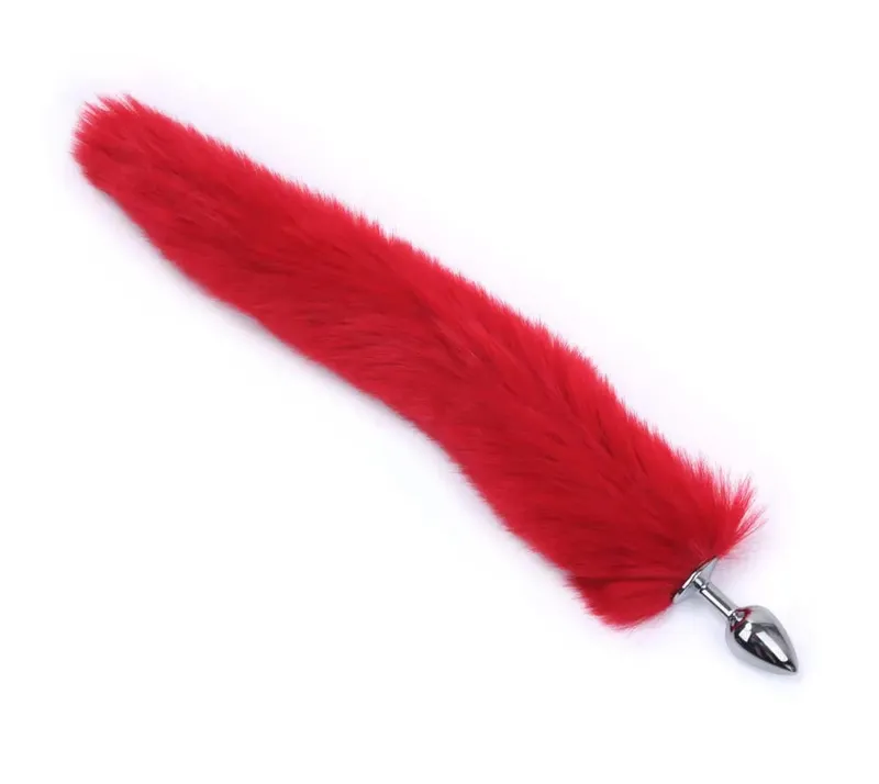 Rabo de coelho de pelúcia cauda de raposa anal plug metal butt plug massageador de próstata bdsm cosplay brinquedo sexual erótico para mulheres adultos brinquedo sexual presente