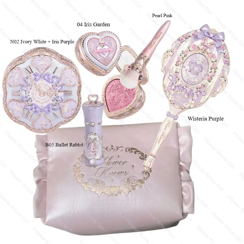 Flower Knows Bunny Garden All in One Makeup Gift Set Cushion Cream Lipstick Blush Thermos Cup for Complete Beauty Essentials — image 10