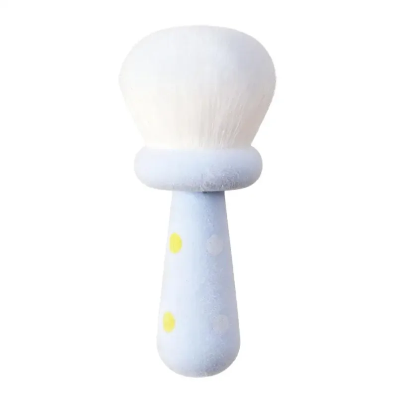 Pincéis de blush de maquiagem para bochechas, pincel grande de pó facial para pó solto, pincel de base macio ultramacio para pó mineral
