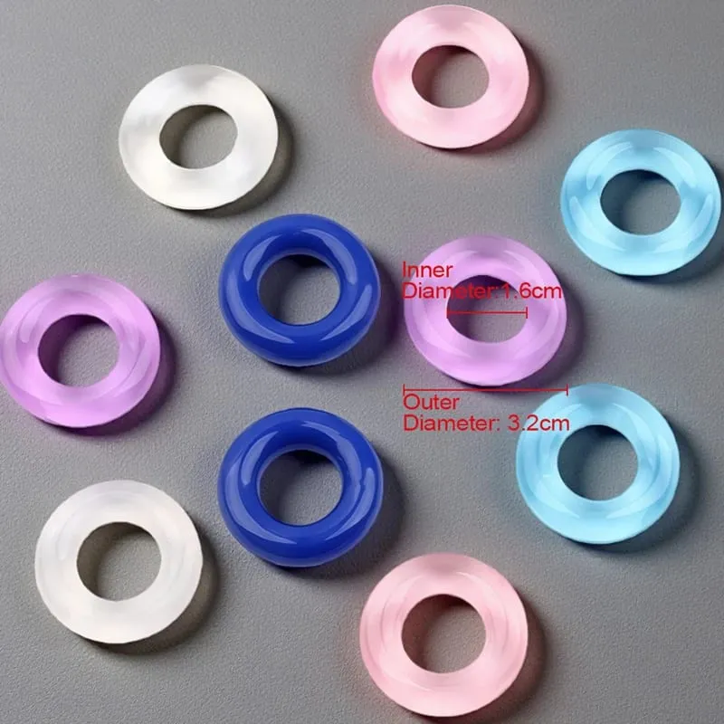 Bens íntimos para homens 5-100pc ejaculação atraso silicone bloqueio esperma anel sexo adulto jogo brinquedos erótico galo anel exótico acessórios