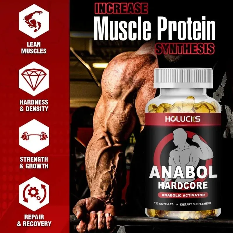 優質 Anabol 肌肉膠囊可支持普通運動員的肌肉功能、耐力、力量和穩定的身體狀況