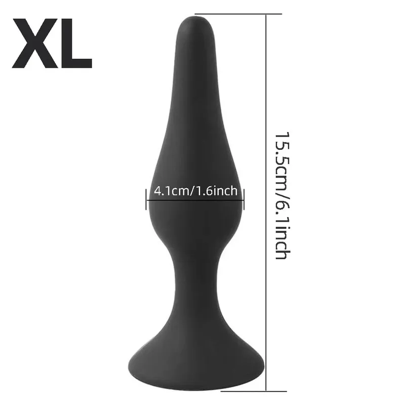 Plugue anal de silicone para iniciantes, plugue anal para homens e mulheres, massageador de próstata para gays, mini bala anal, masturbador, brinquedo sexual para homens