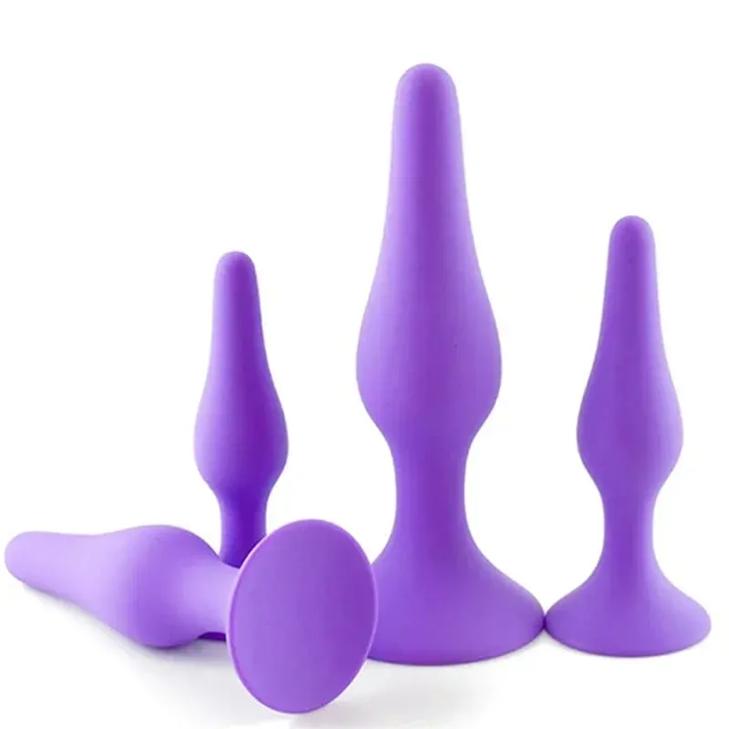 Plugue anal de silicone p/m/l/xl, plugue anal para estimulação do ânus, massagem de próstata, brinquedos sexuais para mulheres, homens, dilatador anal gay, produtos sexuais
