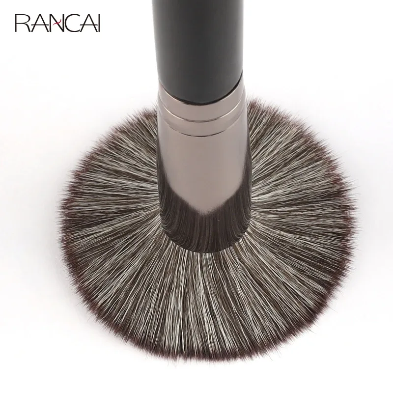 1 pçs pincéis de maquiagem ferramentas pó solto fundação contorno escova ângulo blush rosto cosméticos beleza compõem escova ferramenta