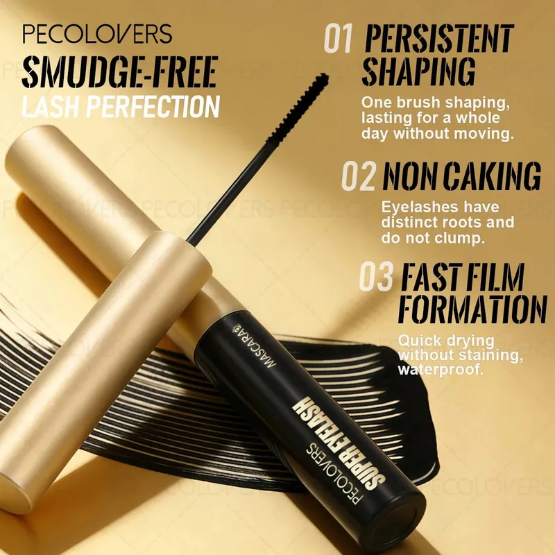 7 PÇS/SET Sombra Vara Rímel Delineador À Prova D' Água com Pincéis de Maquiagem & Ferramenta de Ajuda à Maquiagem Dos Olhos Presente Feminino