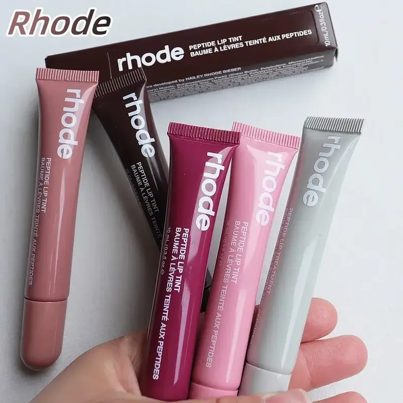 Rhode Skin Spring Lip Gloss Lip Balm Smoothing Lipstick Lines Lasting Nourishing Women Daily Care Makeup Moisturizer Blush Girl — image 1