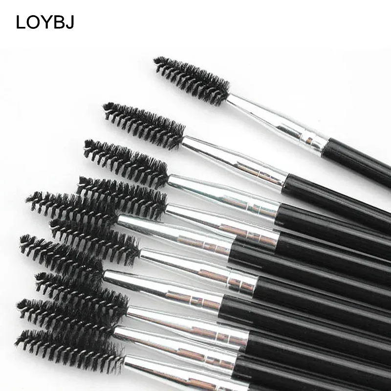 2/5/10pcs Eyebrow Eyelash Makeup Brushes Set Cosmetic Lashes Mascara Eye Brow Cream Brush Beauty Brows Lash Make Up Tools