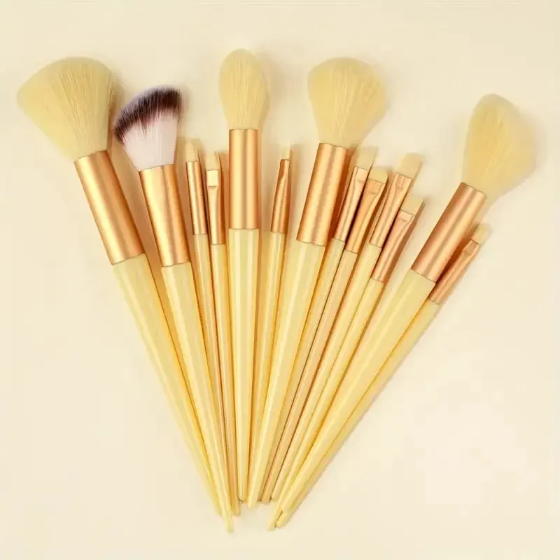 13PCS Makeup Brushes Set Soft Fluffy Eye Shadow Highlighter Concealer Brush Blush Loose Powder Brush Blending Women Beauty Tools