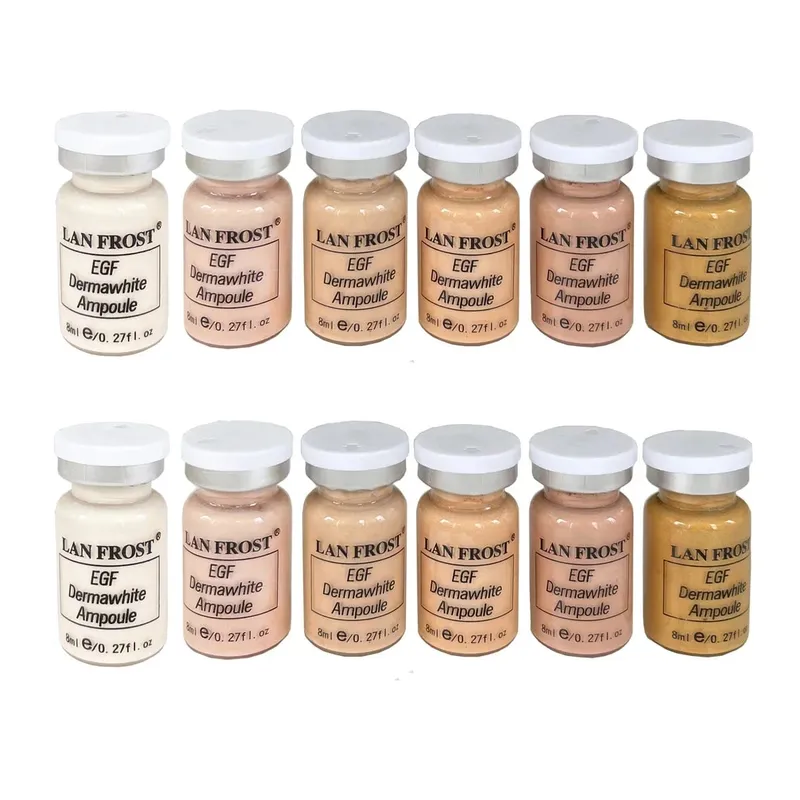 BB Cream Glow Face Skin Care Serum Essence Ampoule Foundation Hyaluronic Acid Peptide Moisturizing Skin Rejuvenation Care Kit