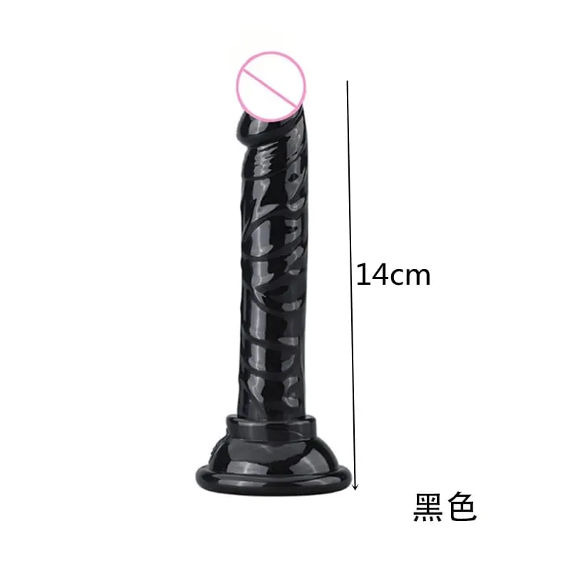 KWD Erotic Soft Jelly Dildo Anal Butt Plug Realistic Strong Suction Cup Adult Toys G-spot Orgasm Big Penis Sex Toys For Woman