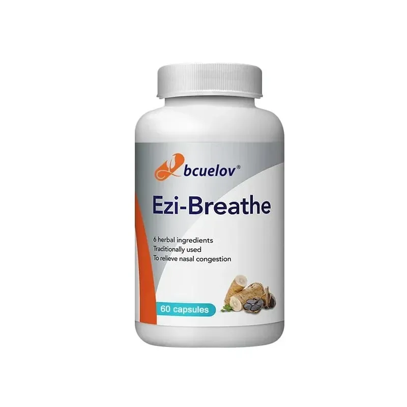 Relieves Nasal Congestion Capsules Improve Respiratory Health Help Clears Airways Natural Supplement