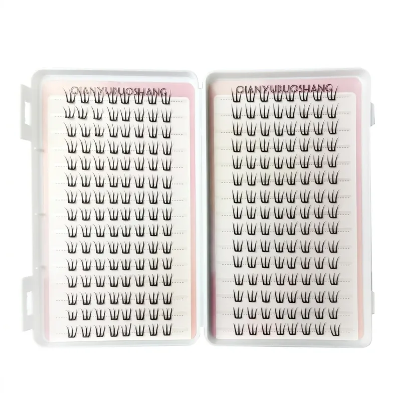 30 linhas ídolos femininos cílios postiços volume natural maquiagem diária dos olhos feminino iniciante grande capacidade cílios c curvado fibra sintética