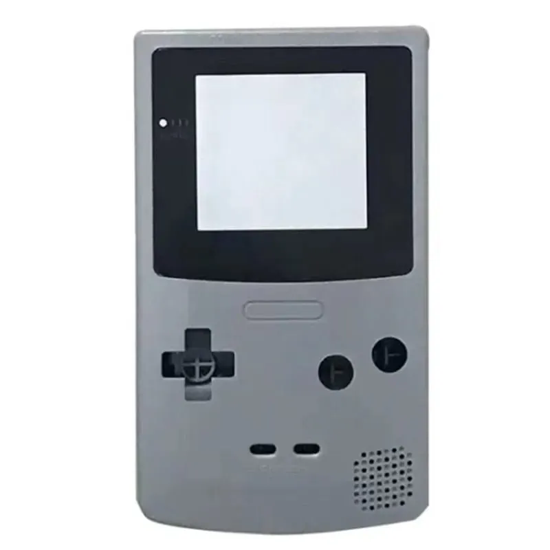新款 Gameboy 彩色外殼 GBC 外殼限量版替換外殼遊戲週邊配件男孩生日禮物夜光