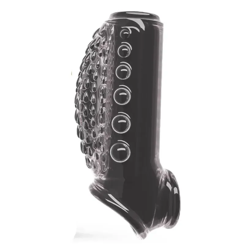 Penis Enlargement Sleeve Thickened Cock Ring Penis Extended Delay Time Sex Toys Lock Semen Adult Sex Products Penis Extension