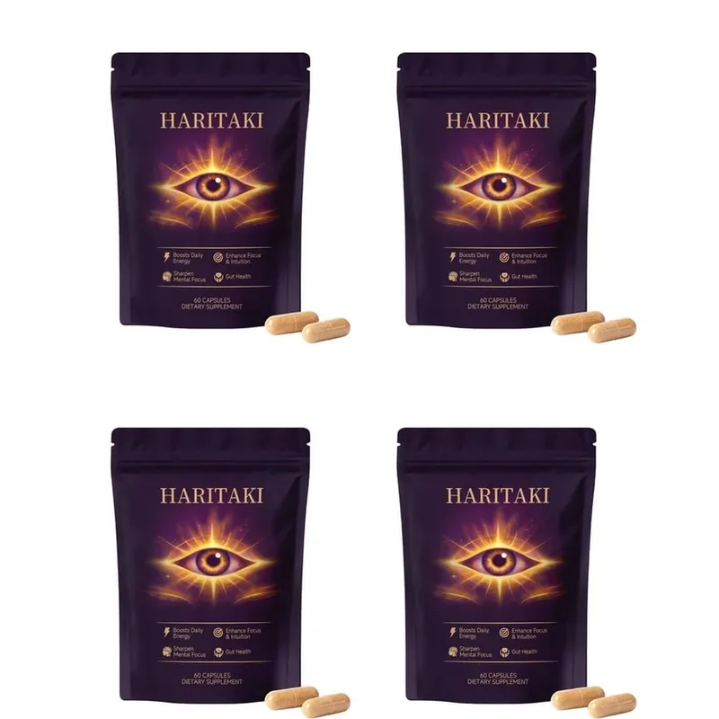 Cápsulas do terceiro olho Haritaki para equilíbrio digestivo e suporte regular do intestino com proteção antioxidante 60 cápsulas vegetais orgânicas — image 10
