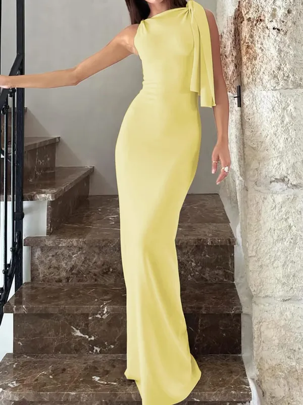Hugcitar moda sólida o pescoço sem mangas retalhos sexy bodycon maxi vestido de baile verão roupas femininas festa festival clube y2k