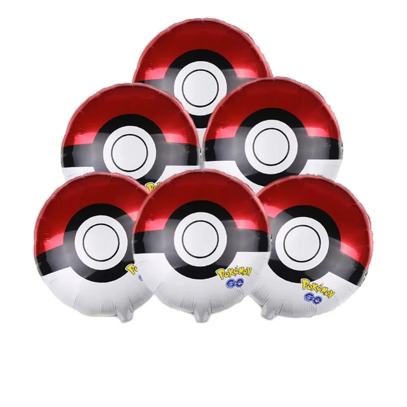 Pokemon festa de aniversário pratos descartáveis ​​pikachu tema toalha de mesa personagem balão decoração de aniversário chá de bebê suppli