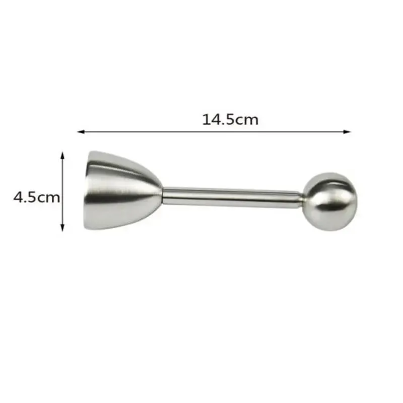 Stainless Steel Boiled Egg Topper Shell Top Knocker Opener Kitchen Tool Cutter Accessories Gadget