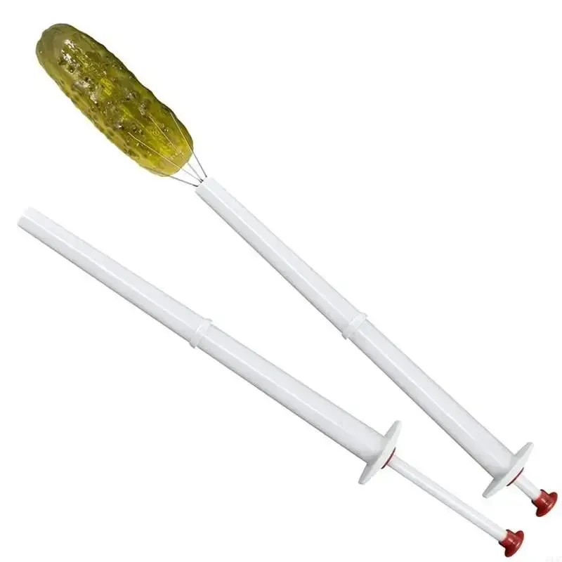 Plastic Pickle Clipper Tool - No Mess Pickle Picker W/ Non-Slip Grip for Jar Pickles Olives Kitchen Gadget Dishwasher Safe — image 1